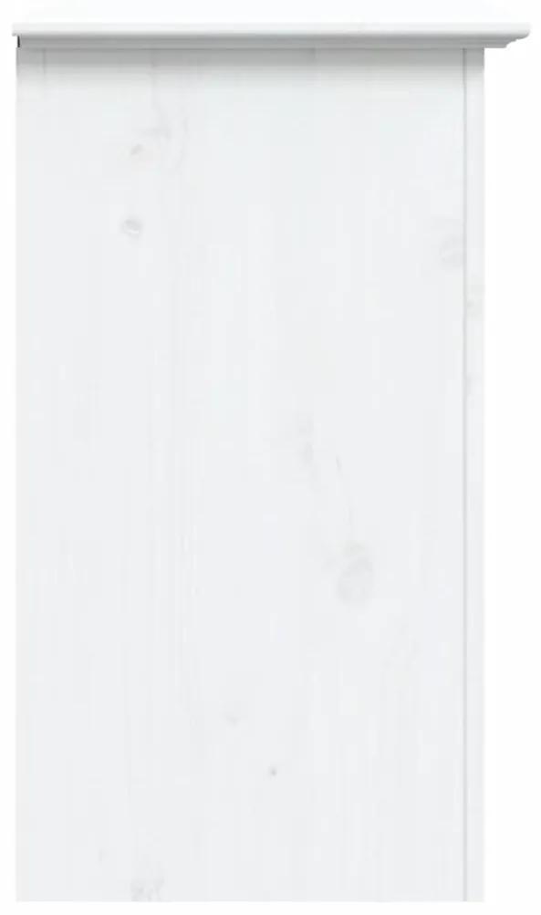 Mesa de cabeceira BODO 53x38,5x66 cm pinho maciço branco
