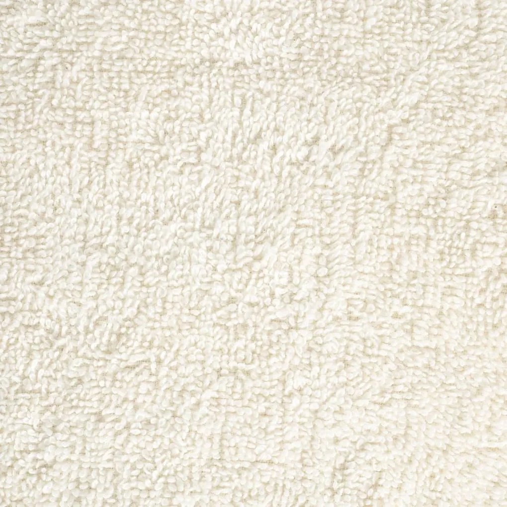 12 pcs Conjunto de toalhas premium SOLUND 600 gsm creme
