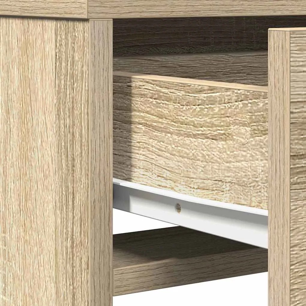 Tocador com Gavetas Carvalho Sonoma 50x41x140 cm