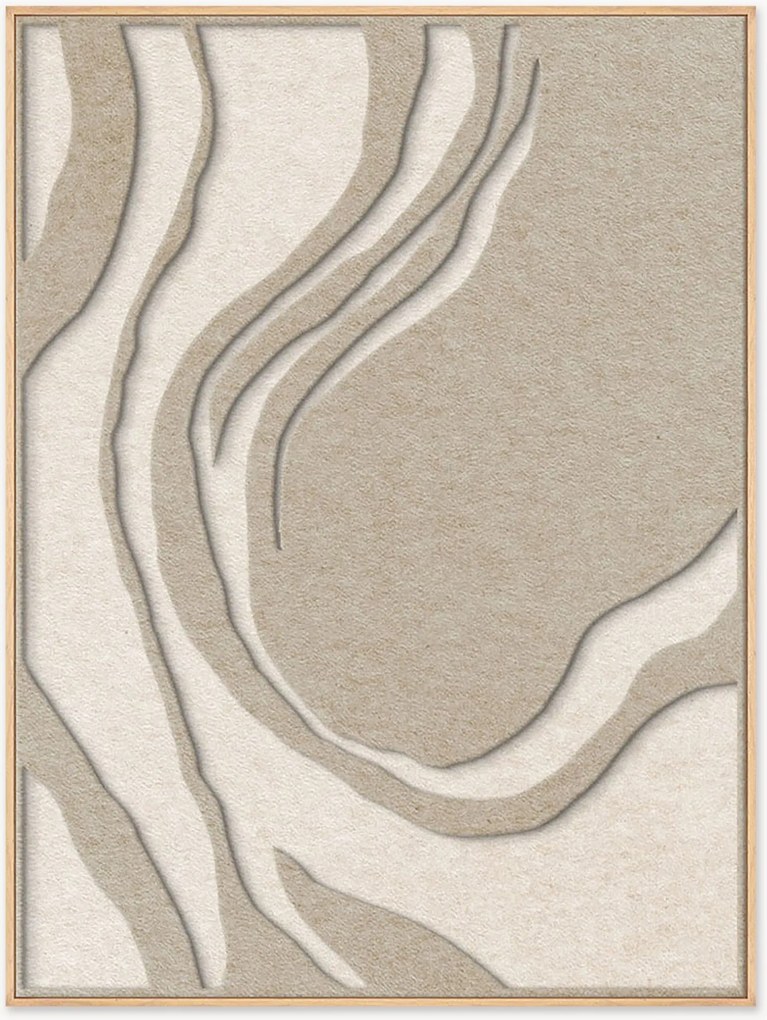 Quadro acústico emoldurado Sacred Silence 2