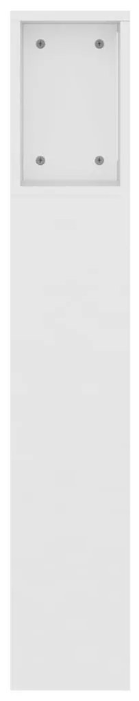 Armário de cabeceira 160x18,5x104,5 cm branco