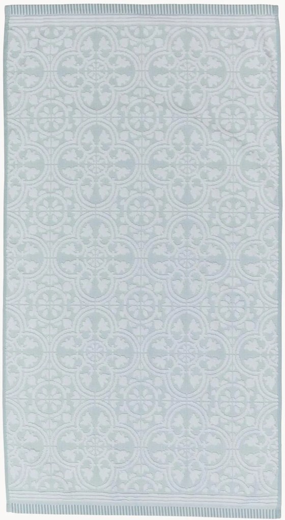 Toalha de mãos jacquard em algodão felpudo Tile