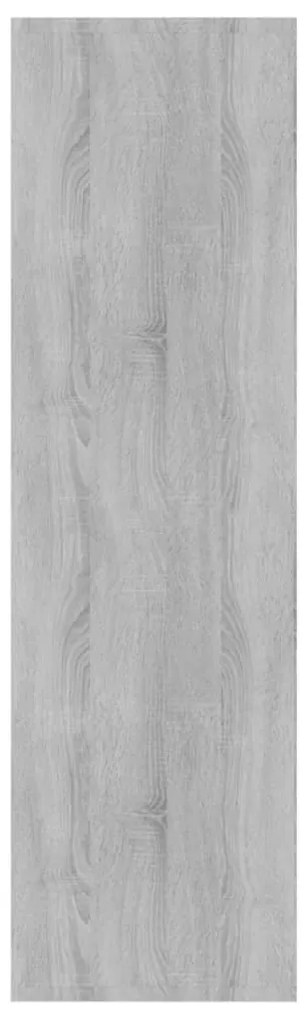Estante/divisória madeira processada 80x30x103 cm sonoma cinza
