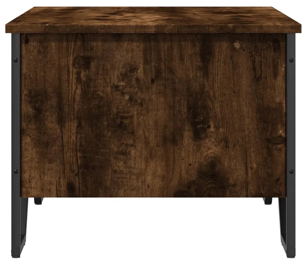 Mesa de centro 75x51x40 cm derivados de madeira carvalho fumado