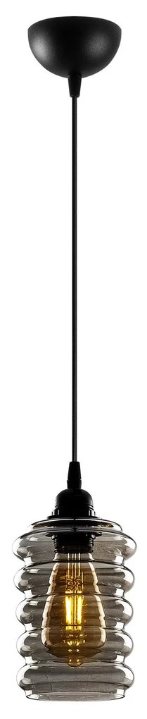 Candeeiro Chandelier Smoked – Fume – 12 x 12 cm