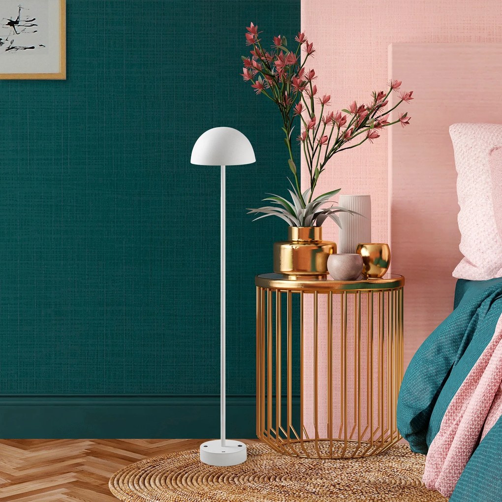 Candeeiro de Pé Sept – Branco – Diâmetro: 20 cm Altura: 115 cm