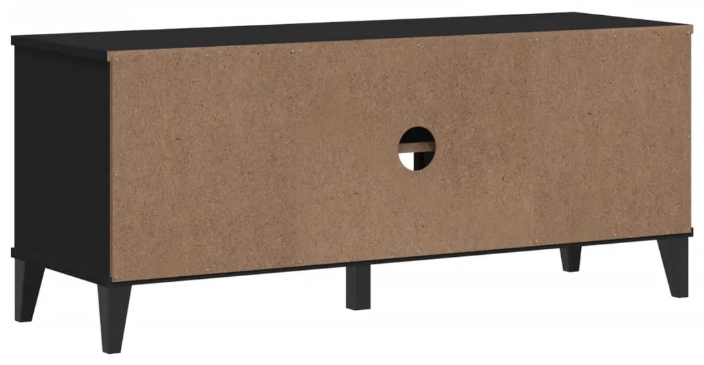 Sapateira VIKEN 106x35x45 cm derivados de madeira preto