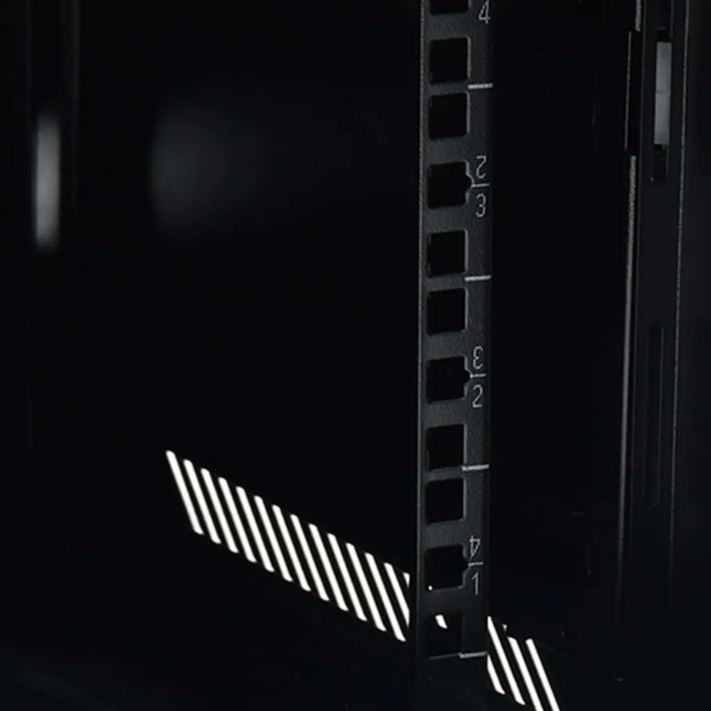 Armário bastidor de parede 9U 19" IP20 600x450x510 mm