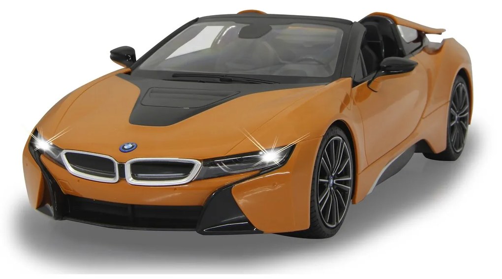 BMW I8 Roadster Telecomandado 1:12 Laranja 2,4GHz