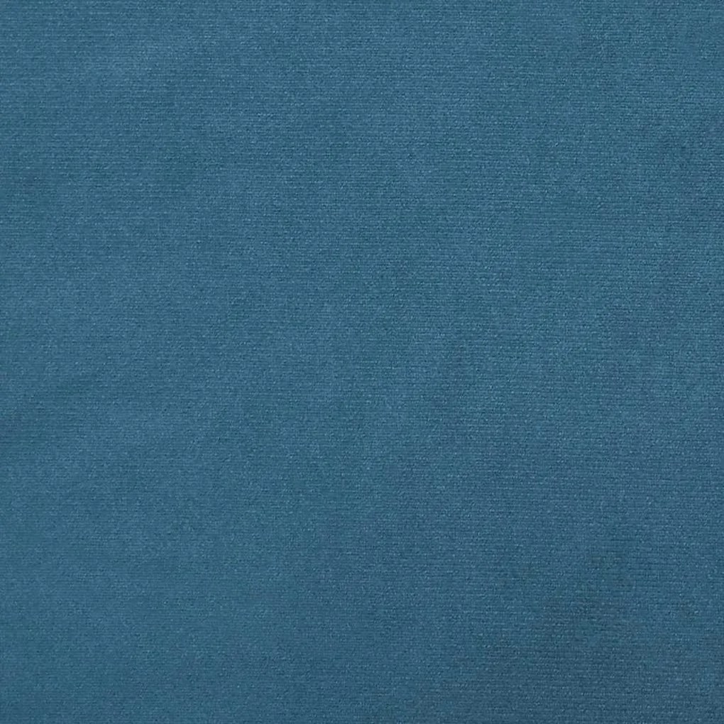 Cadeira de baloiço veludo azul