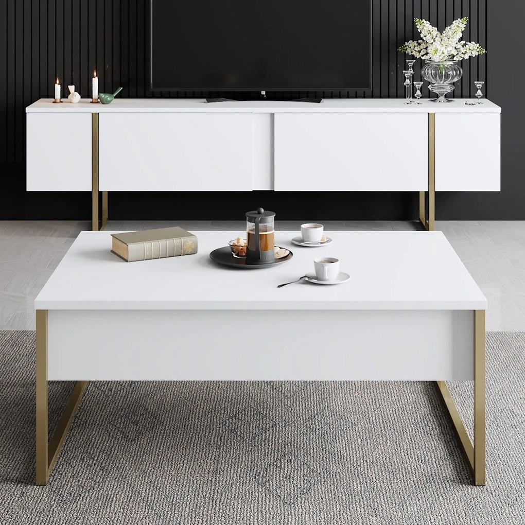 **** Sofá de 3 Lugares Enna – Bege – 220x87x87 cm
**