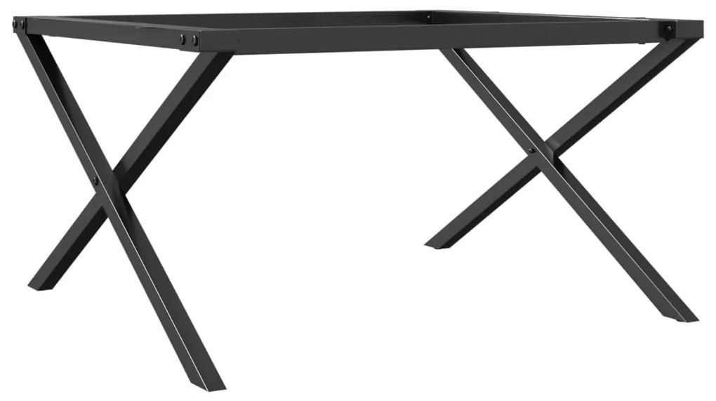Pernas para mesa de centro estrutura em X aço
