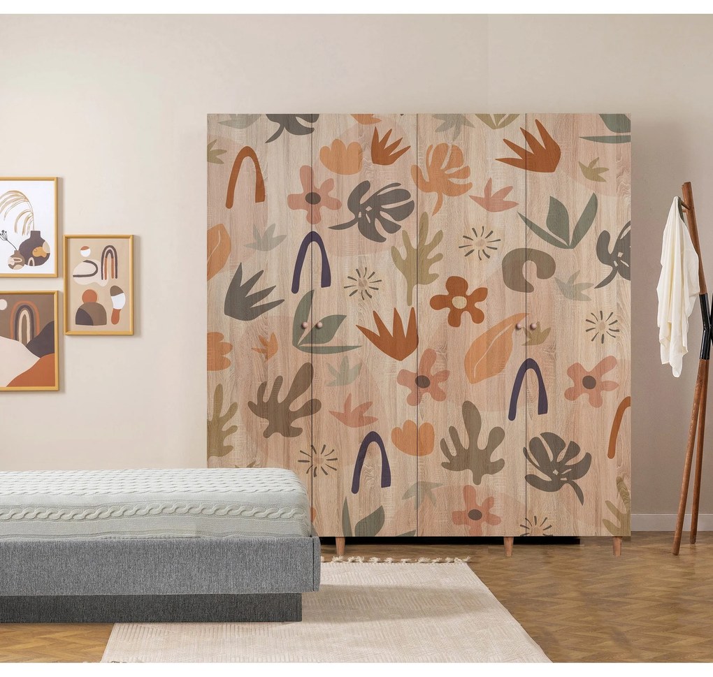 Roupeiro Loni – Sonomo – 180x192x52 cm