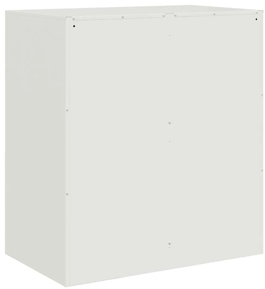 Aparador 67x39x73 cm aço branco