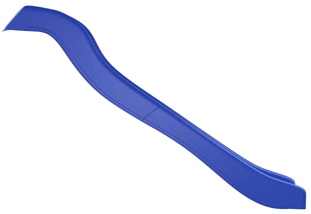 Escorrega de brincar 175x38x23 cm polipropileno azul