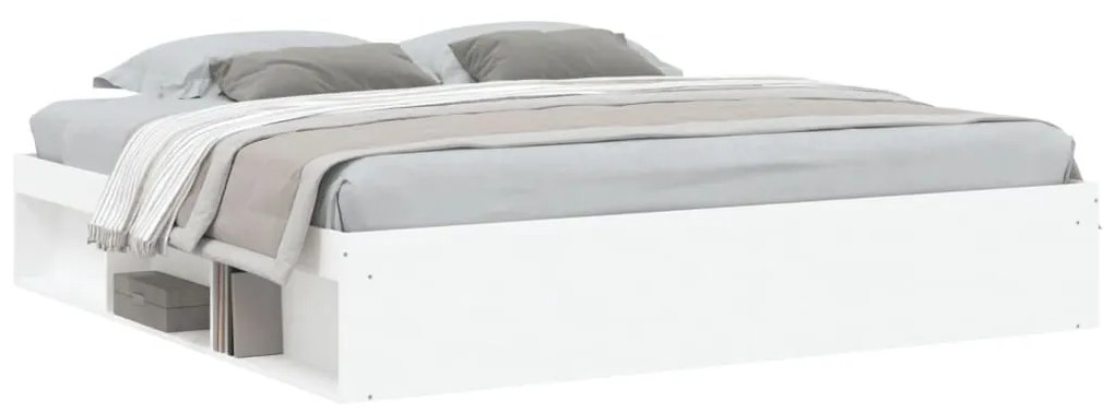 Estrutura de cama 200x200 cm branco