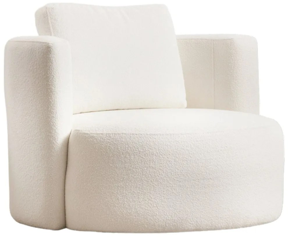 Cadeirão Asos – Creme – 105x100x71 cm