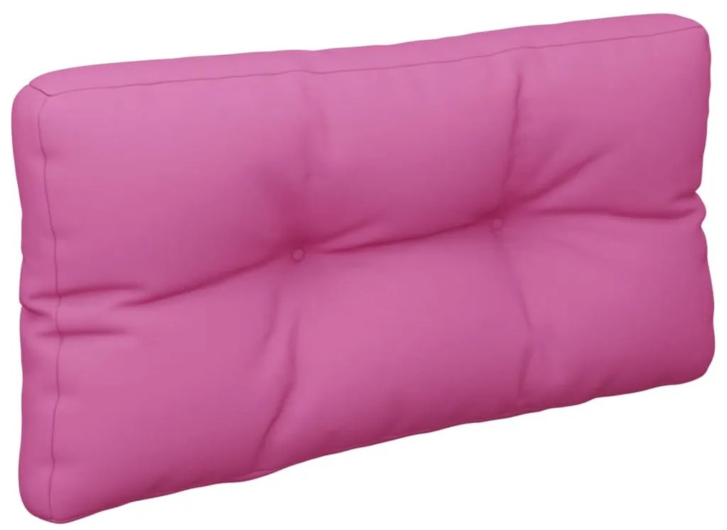 Almofadão para sofá de paletes 80x40x12 cm tecido rosa