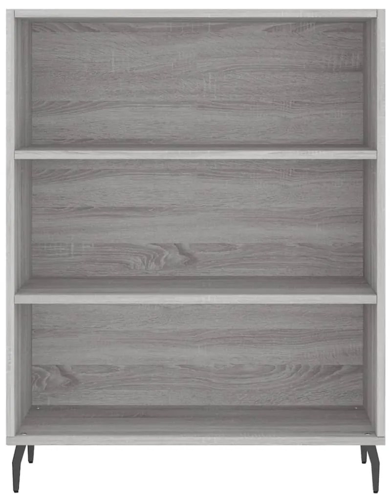 Armário alto 69,5x34x180 cm derivados de madeira sonoma cinza