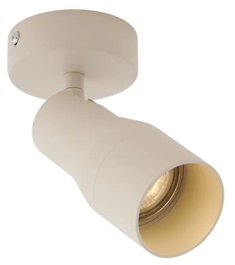Foco de teto moderno bege GU10 50mm redondo - Stanley Moderno