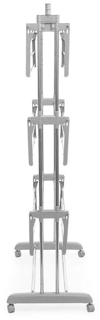 Estendal Dobrável Vertical com Rodas Folver InnovaGoods 24 Barras