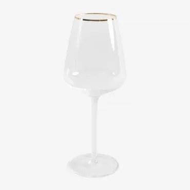 Pack De 4 Copos De Vinho Branco 52 Cl Em Vidro Olaya Transparente - Sklum
