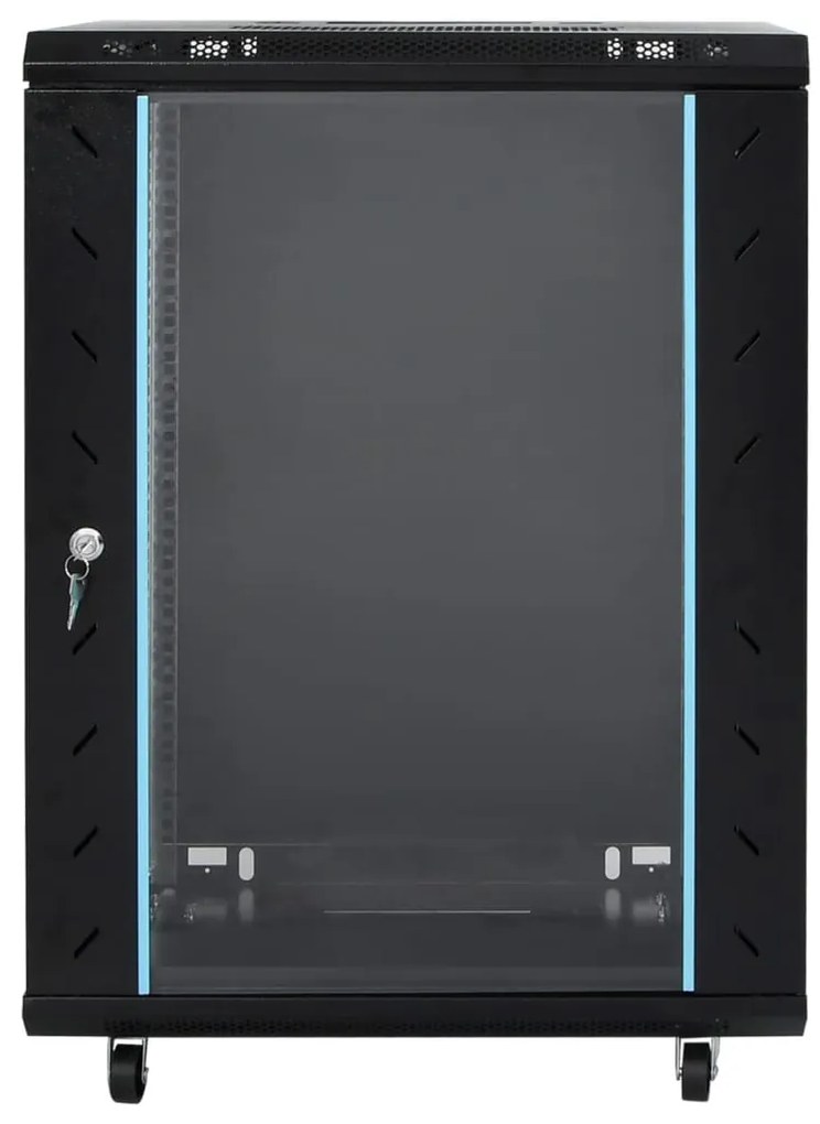 Armário bastidor 15U c/ pés giratórios 19" IP20 60x45x86 cm