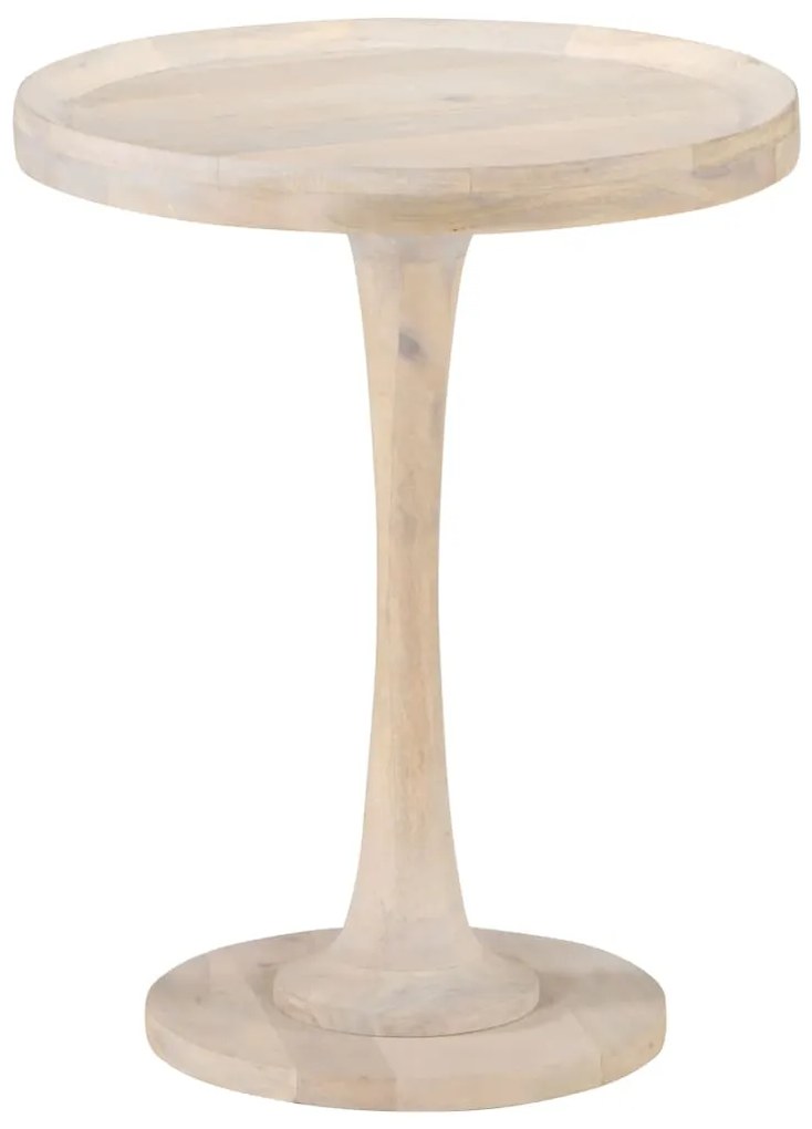 Mesa de apoio Ø60x75 cm madeira de mangueira maciça