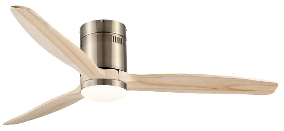 Yen DC LED Ceiling Fan 15W CCT Light Wood