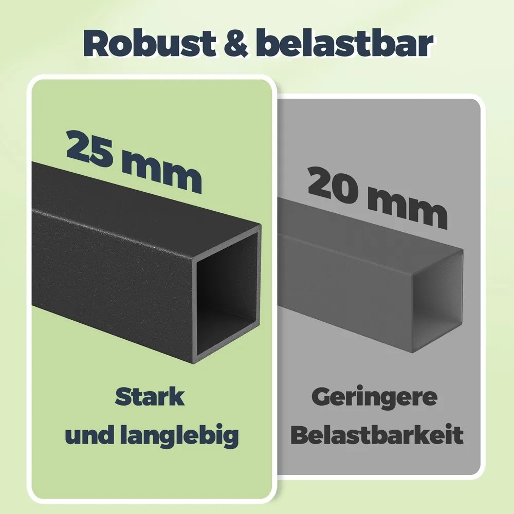 Estante para caixas de bebidas 40 x 105,4 x 117,3 cm, 2 níveis, para 6 caixas Castanho-preto