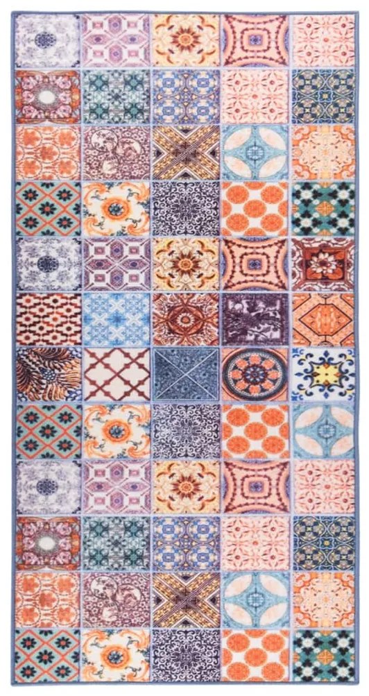 vidaXL Tapete/passadeira 80x150 cm mosaicos