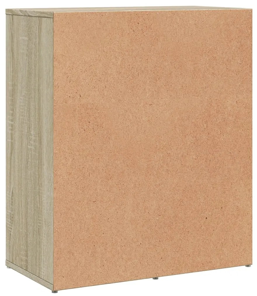Aparadores 2 pcs 60x31x70 cm derivados madeira carvalho sonoma