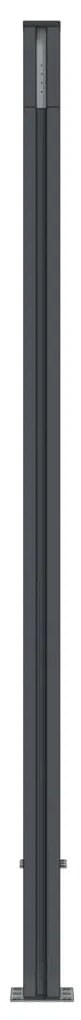 Painel de vedação 526x186 cm WPC castanho
