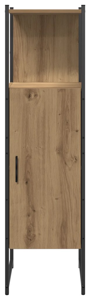 Conjunto de Móveis de Casa de Banho de 4 Peças Carvalho Artesanal Made