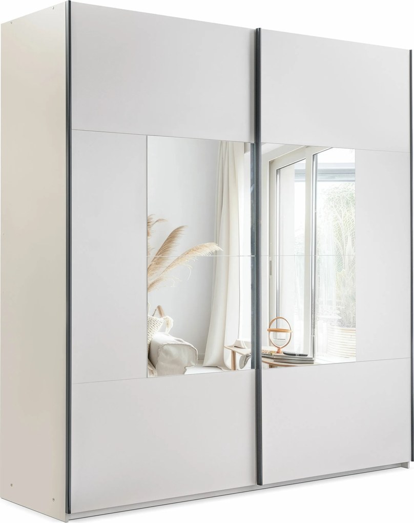 Roupeiro Honolulu 273, Caxemira, 215x200x65cm, 169 kg, Portas para roupeiro: Deslizante, Número de prateleiras: 4, Número de prateleiras: 4