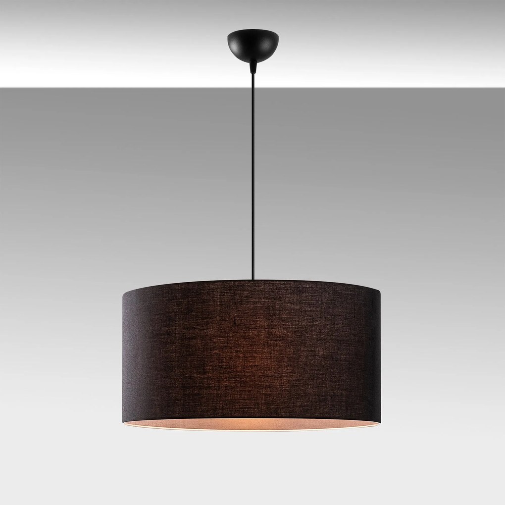 Chandelier Abajur – Preto – 50 x 50 cm