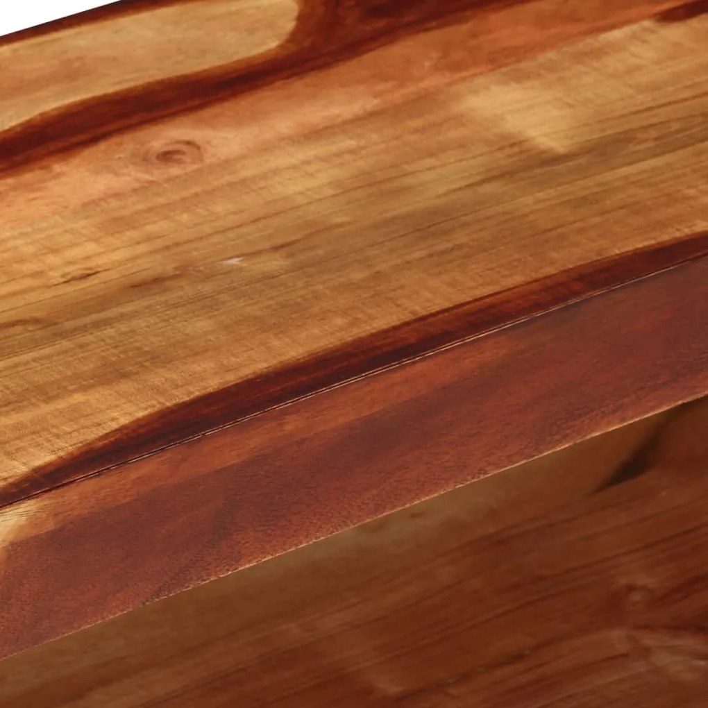 Móvel de TV 110x30x40 cm madeira de acácia maciça