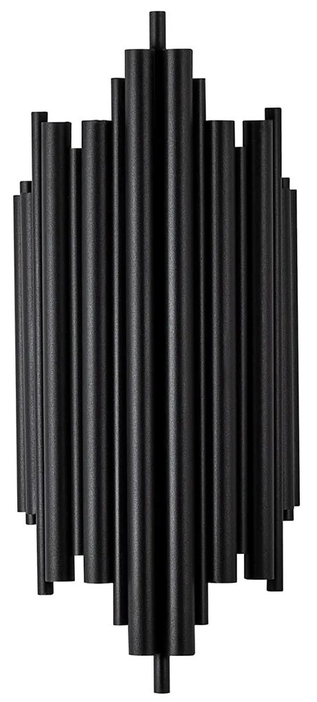 Aplique de Parede Reis – Preto – 22 cm x 50 cm x 11 cm