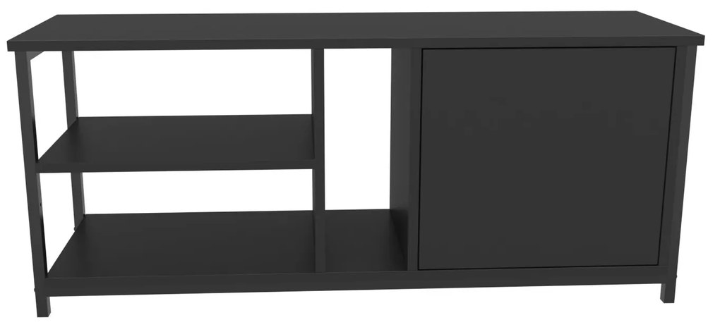 Móvel de TV Neola – Preto Antracite – 120 cm x 35,3 cm x 50,8 cm
