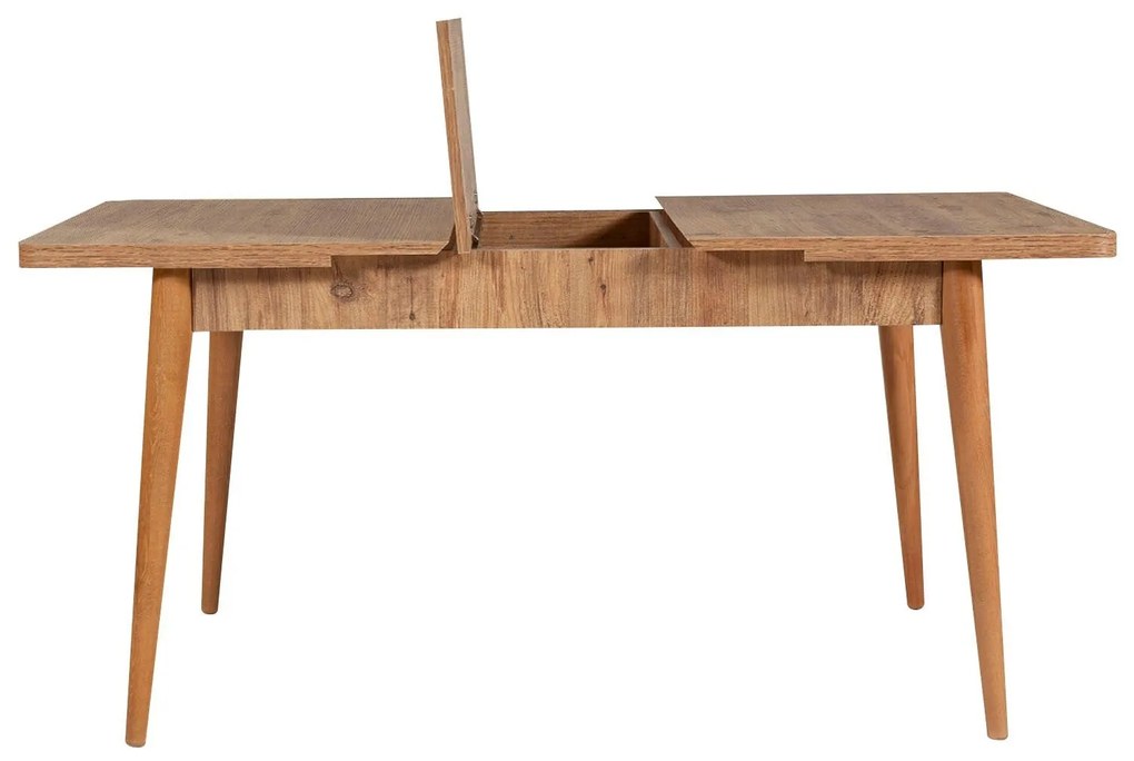 Conjunto de Mesa de Jantar Extensível e Cadeiras Vina – Pinho Atlântic