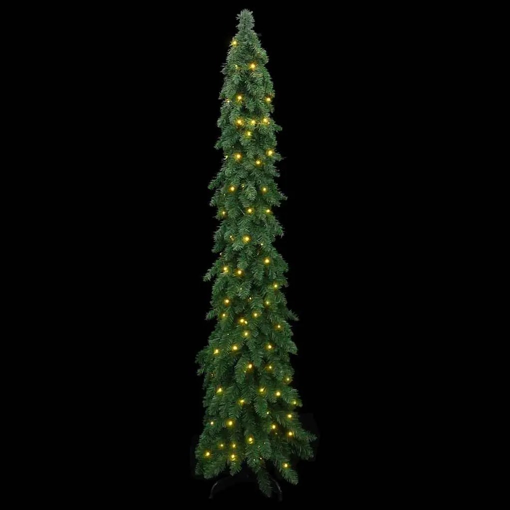 Árvore de Natal artificial pré-iluminada + 100 luzes LED 180 cm