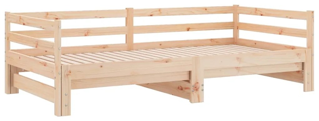 Estrutura sofá-cama de puxar sem colchão 80x200 cm