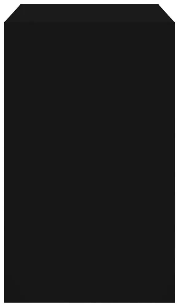 Sapateira 80x42x69 cm derivados de madeira preto