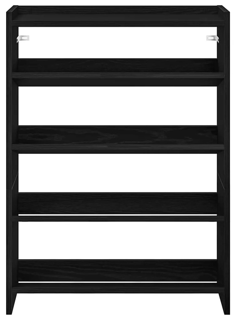 Sapateira 60x25x81 cm derivados de madeira preto