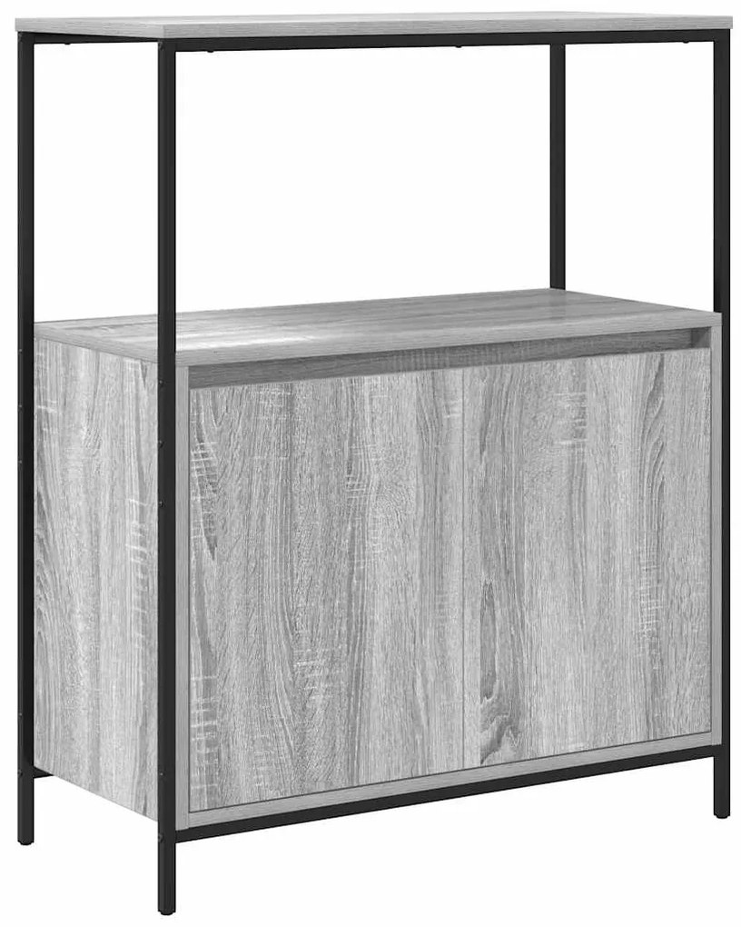 Conjunto de Móveis para a Casa de Banho 5 Peças vidaXL Cinza Sonoma em