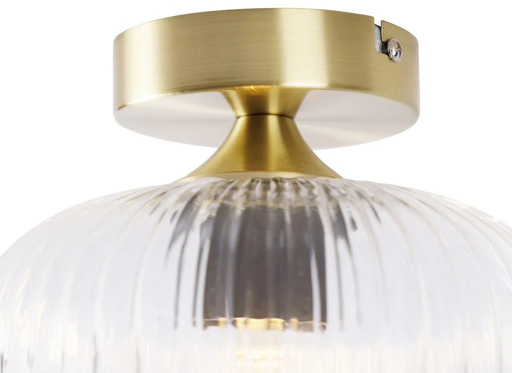 LED Candeeiro de teto inteligente latão com Wi-Fi A60 - Karel Art Deco