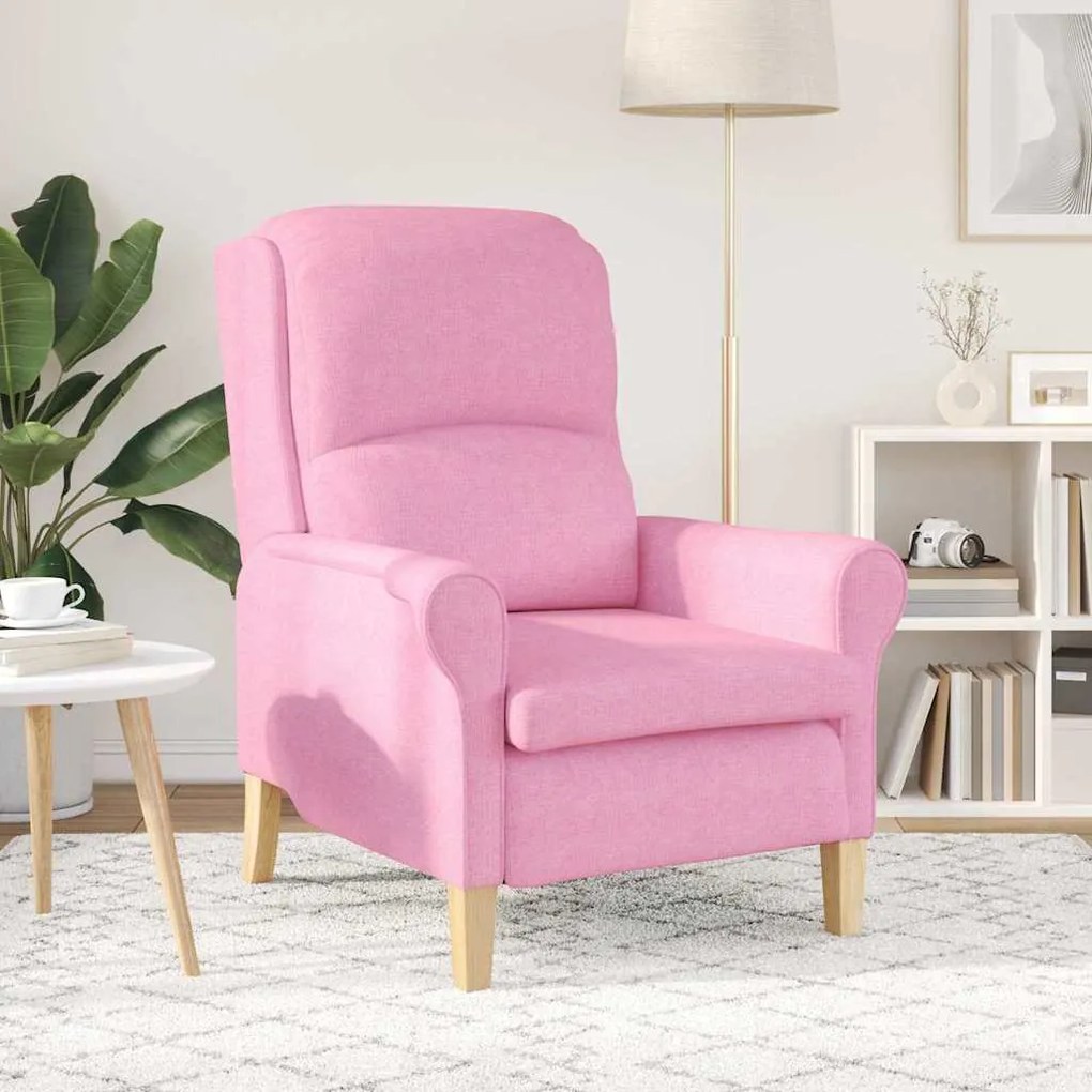 Cadeira rosa 52 cm em tecido