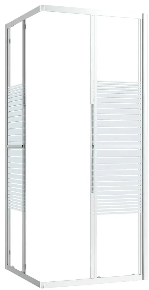 Cabine de duche ESG 80x80x180 cm