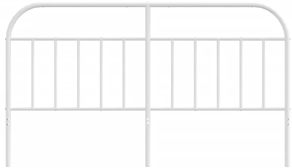 Cabeceira de cama 160 cm metal branco