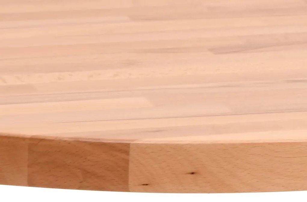 Tampo de mesa redondo Ø70x4 cm madeira de faia maciça